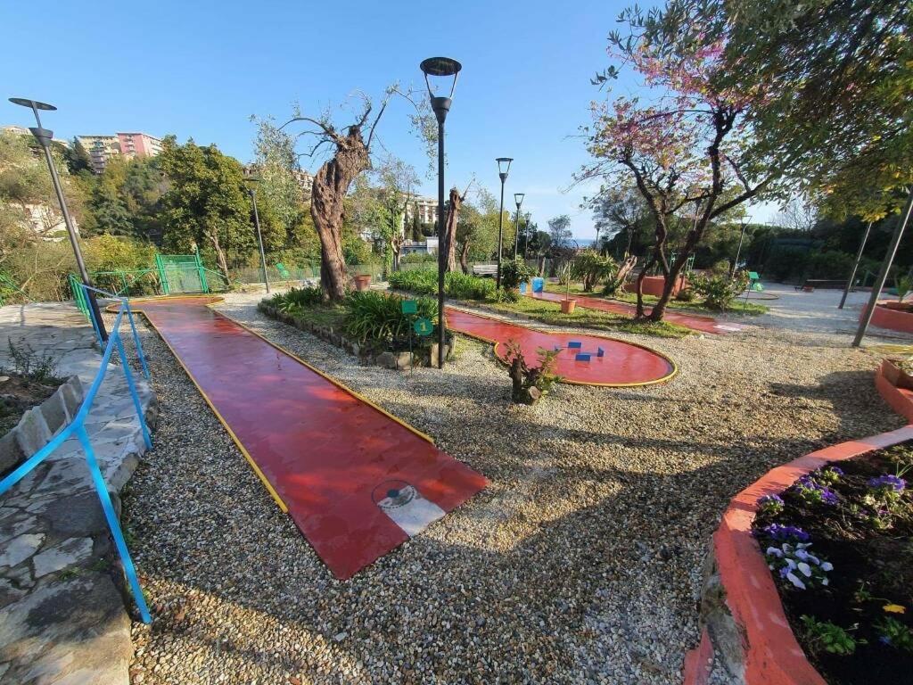 RAGGIO DI SOLE - pool, tennis, parking, sea view&quiet Rapallo Exterior foto